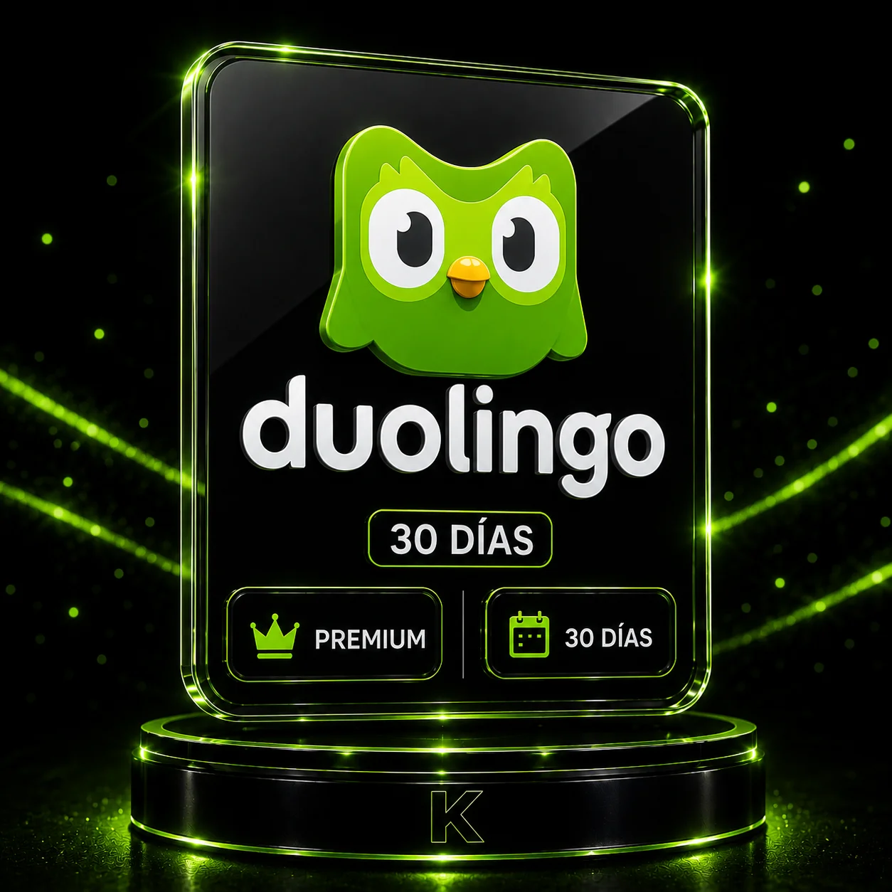 DUOLINGO 1 MES