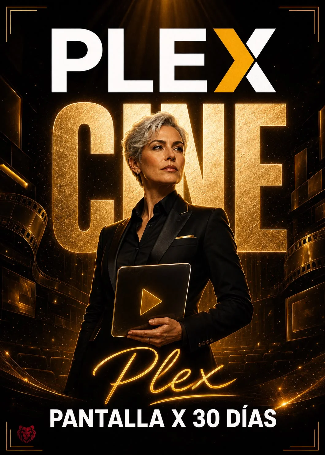 PLEX PANTALLA 30 DIAS