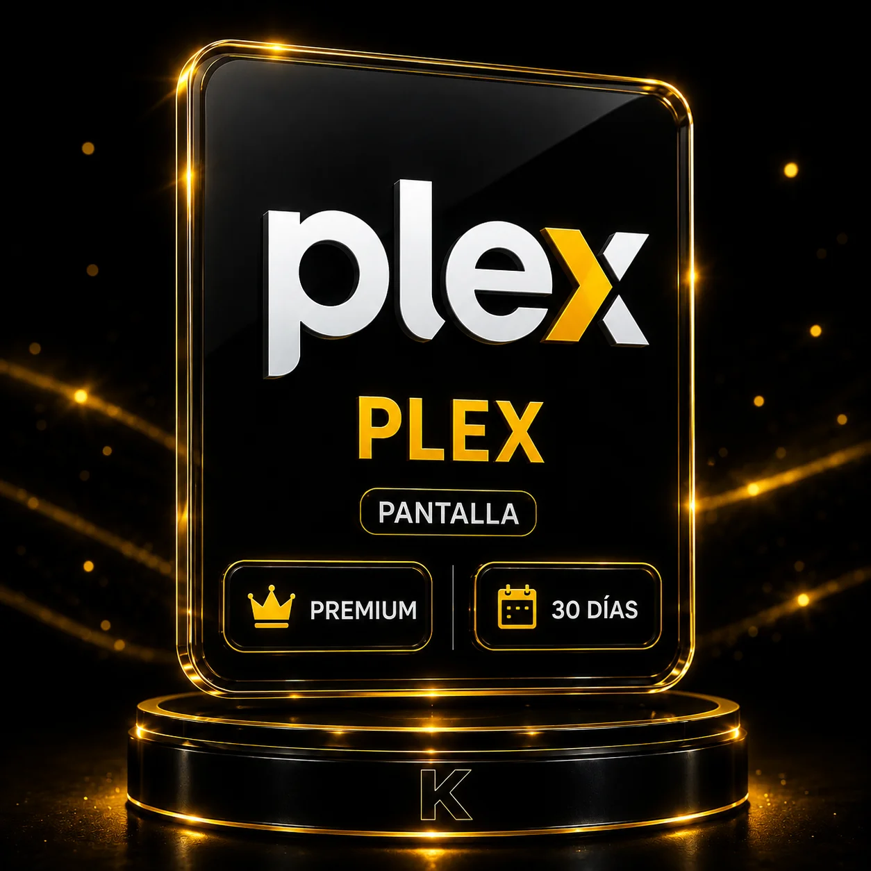 PLEX PANTALLA 30 DIAS