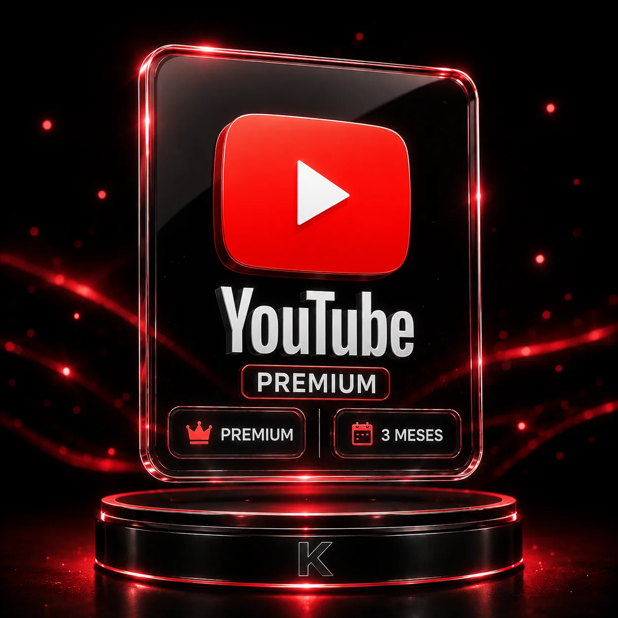 YOUTUBE PREMIUM 3 MESES