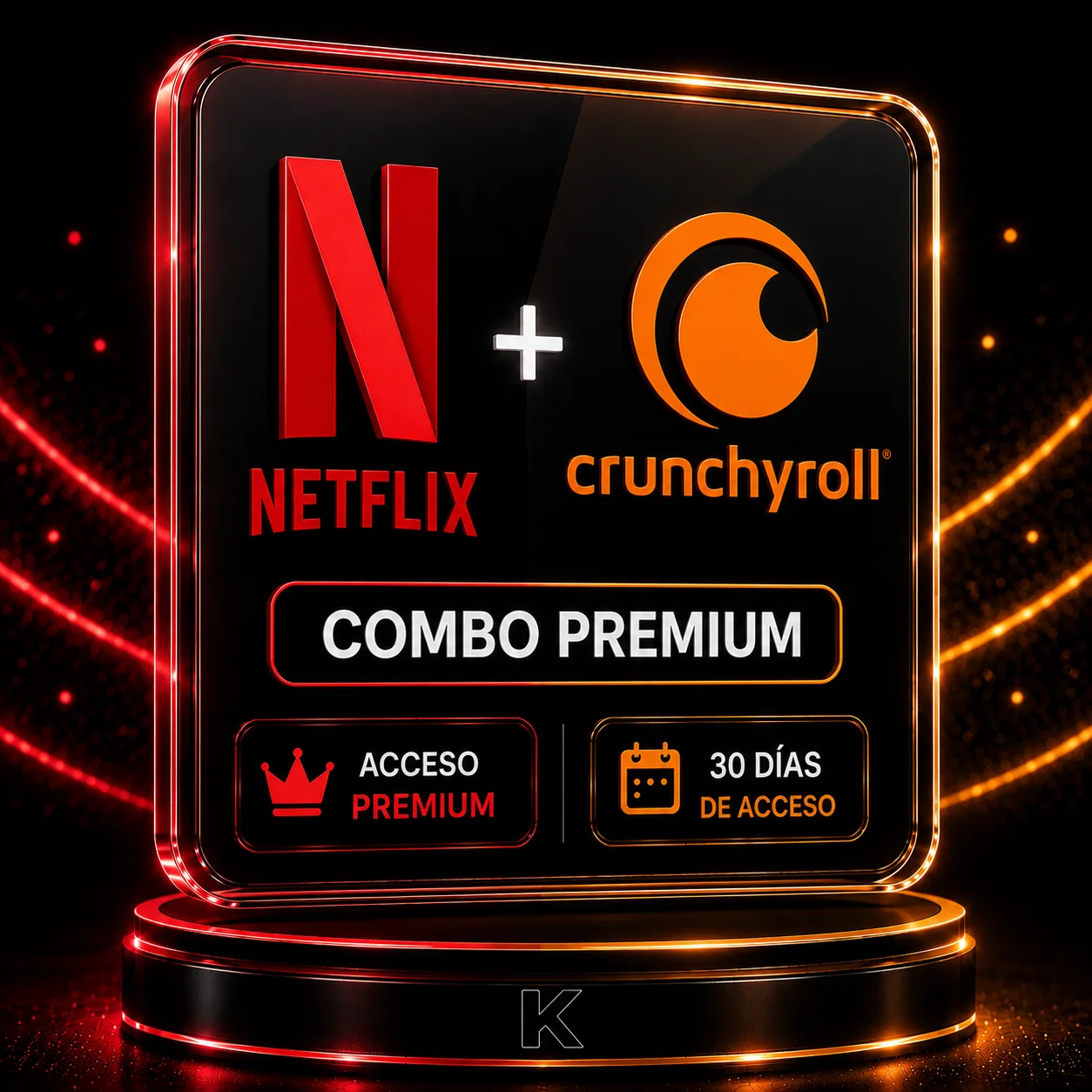 zCombo Netflix + Crunchyroll