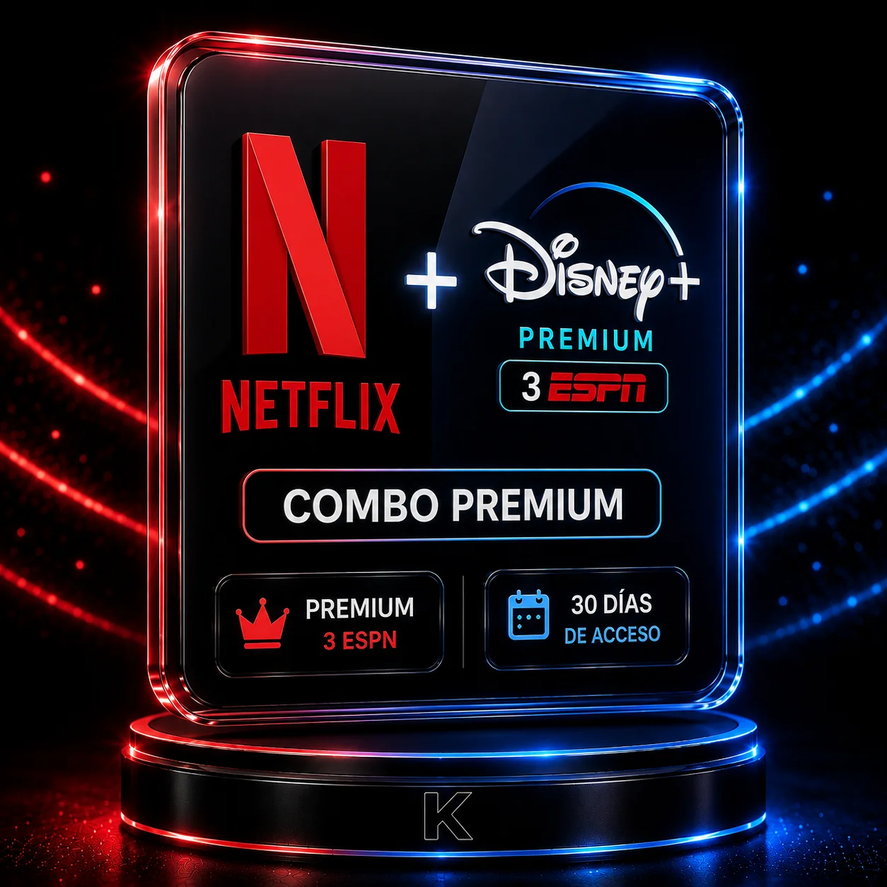 zCombo Netflix + Disney Premium