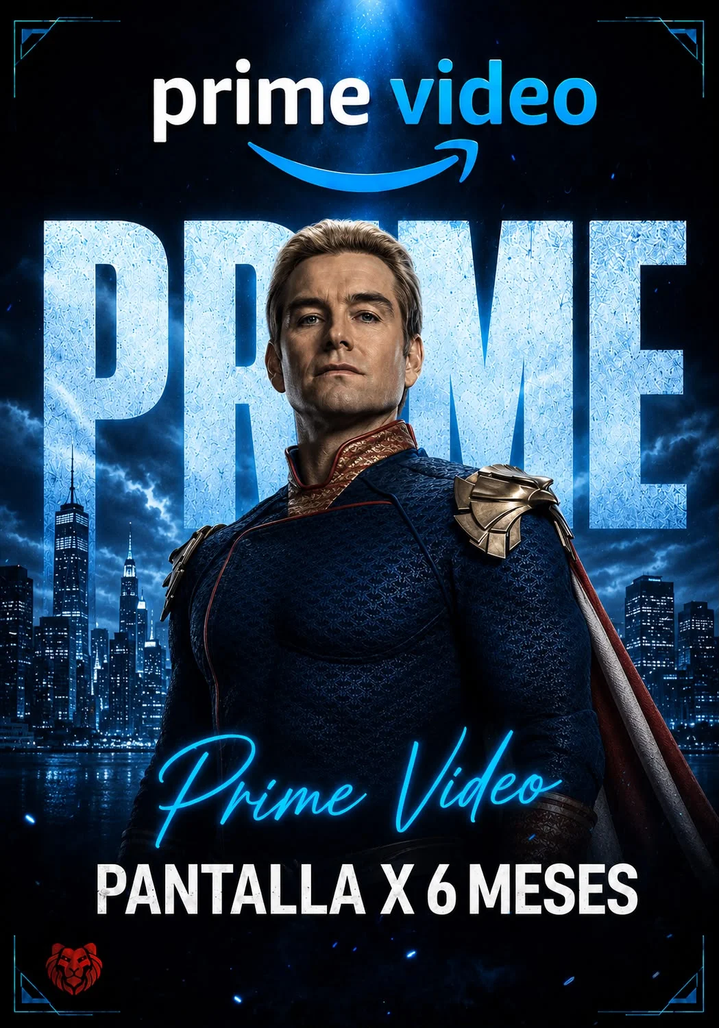 PRIME VIDEO PANTALLA 6 MESES