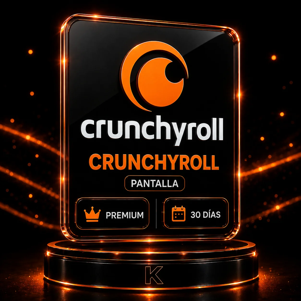 CRUNCHYROLL PANTALLA 30 DIAS