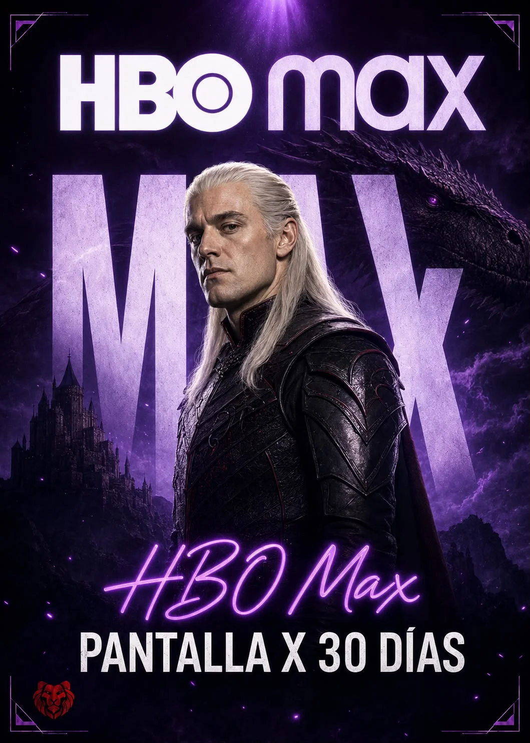 HBO MAX PANTALLA 30 DIAS